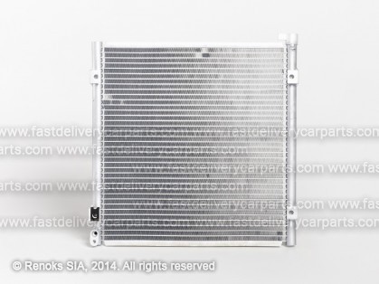 HN Civic 95->99 condenser 380X370X16 without dryer 1.4/1.5/1.6/1.8/2.0 SRLine