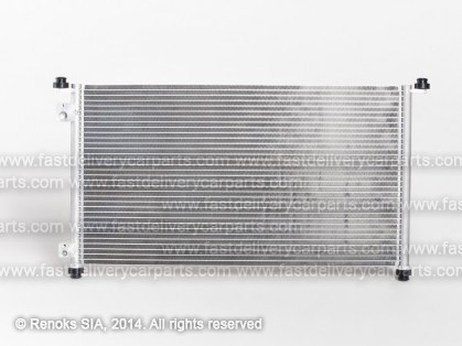 HN Civic 01->03 radiators KOND 646X354X17 bez sausinātāja 2.0