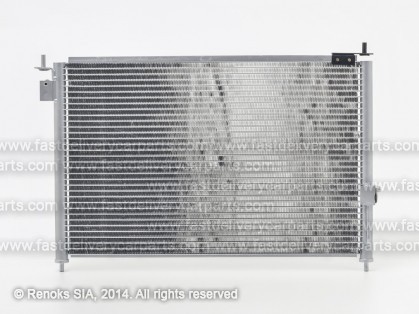 HN Civic 01->03 radiators KOND 555X350X18 bez sausinātāja 1.7D