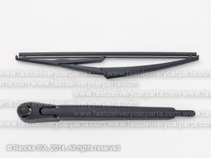 HN Civic 01->03 wiper arm rear with wiper blade 3D 300MM