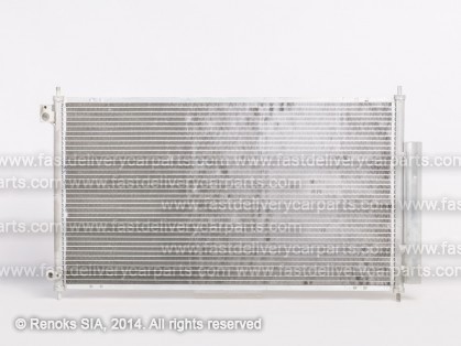 HN Accord 03->08 condenser 690X380X16 with integrated receiver dryer 2.0/2.4