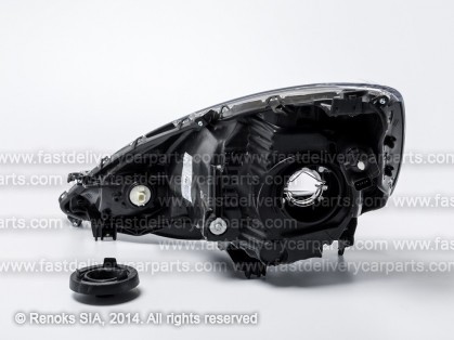 HN Jazz 08->11 head lamp R H4 with motor TYC