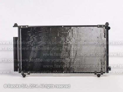 HN CRV 02->04 condenser 710X380X16 with integrated receiver dryer 2.0/2.4