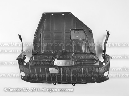 HN CRV 04->06 engine shield (ABS+PVC)