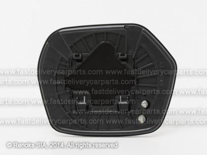 HN CRV 06->09 mirror glass with holder L heated convex