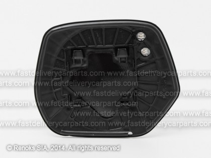 HN CRV 06->09 mirror glass with holder R heated convex