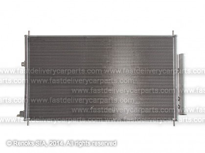 HN CRV 12->15 radiators KOND 710X400X16 ar iebūvētu sausinātāju 2.0/1.6D/2.2D SRLine