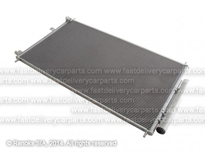 HN CRV 12->15 radiators KOND 710X400X16 ar iebūvētu sausinātāju 2.0/1.6D/2.2D SRLine