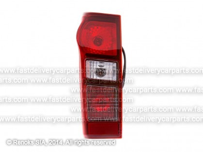 IS D-MAX 12-> aizmugures lukturis L 12->15 ar patronām TYC