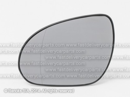 HY i30 07->12 mirror glass with holder L heated aspherical
