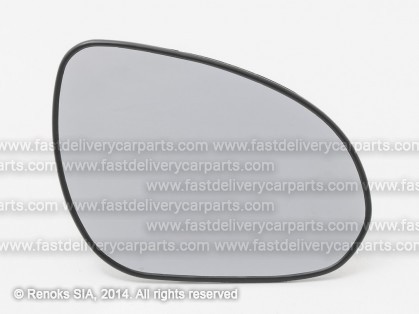 HY i30 07->12 mirror glass with holder R heated convex
