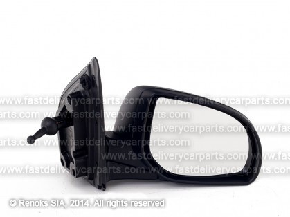HY i20 08->12 mirror R cable adjustment black convex