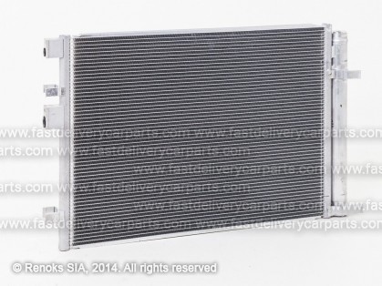HY i20 08->12 condenser 535X378X16 with integrated receiver dryer 1.2/1.4/1.6 KOYO