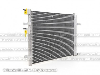 HY i20 08->12 radiators KOND 530X355X17 ar iebūvētu sausinātāju 1.2/1.4/1.6 SRLine