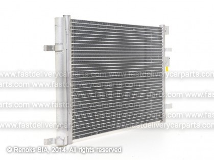 HY i20 08->12 radiators KOND 530X355X17 ar iebūvētu sausinātāju 1.2/1.4/1.6