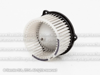 HY Santa Fe 01->06 heater blower +/-AC 145mm 2pins OEM/OES HALLA/HANNON