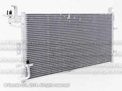 HY Sonata 01->04 radiators KOND 725X345X16 bez sausinātāja 2.0/2.7 SRLine