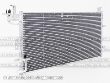 HY Sonata 01->04 condenser 725X345X16 without dryer 2.0/2.7 SRLine