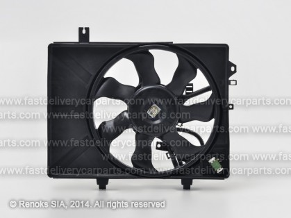 HY Getz 02->05 ventilators ar difuzoru 360mm 180W 3pin ar rezistoru