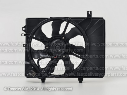HY Getz 02->05 ventilators ar difuzoru 360mm 180W 3pin ar rezistoru