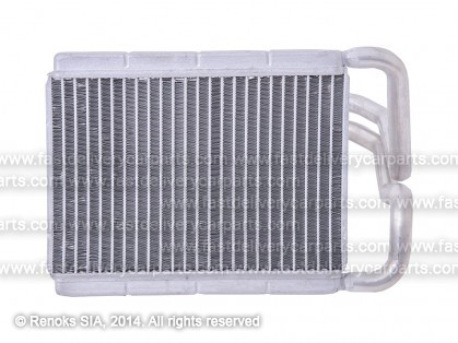 HY Tucson 04->09 heater core 214X145X26 ALU/PLAST brazed SRLine