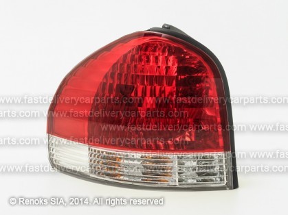 HY Santa Fe 01->06 aizmugures lukturis L P21-5W/P21W/PY21W ar patronām SAE USA type DEPO