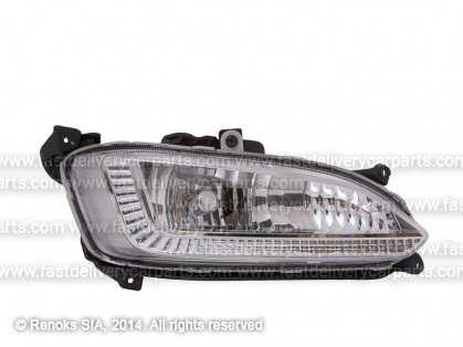 HY Santa Fe 12->18 miglas lukturis R H8 OEM/OES