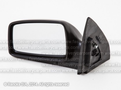 KIA Sportage 04->10 mirror L electrical heated black convex 5pins