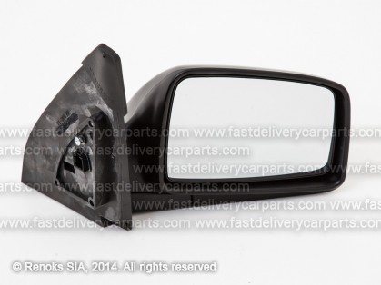 KIA Sportage 04->10 mirror R electrical heated black convex 5pins