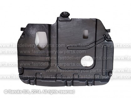 HY i30 07->12 engine shield 1.6CRDi (ABS+PVC)