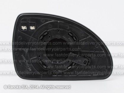 KIA Ceed 06->09 mirror glass with holder L heated aspherical