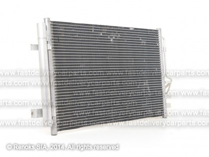 HY i30 07->12 radiators KOND 610X395X16 ar iebūvētu sausinātāju 1.4/1.6/2.0 SRLine