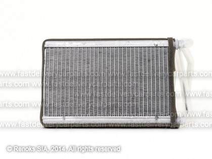 KIA Sorento 02->06 heater core 255X143X26 ALU/ALU brazed aditional heater OEM/OES DOOWON