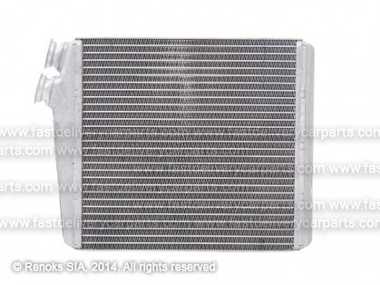 VV S80 06->13 heater core 180X178X32 ALU/ALU brazed OEM/OES BEHR