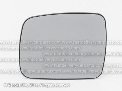 LR Freelander 06->14 mirror glass with holder L heated convex 11->14