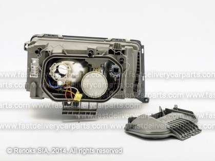 MB E W124 85->95 head lamp L H3/H4 89->93 DEPO