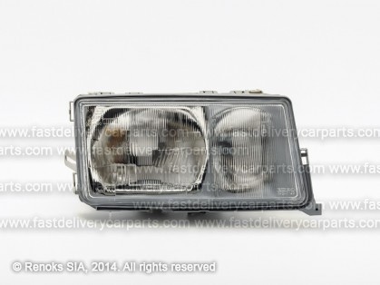 MB W201 82->93 head lamp R H3/H4 pneumatic adjustment DEPO