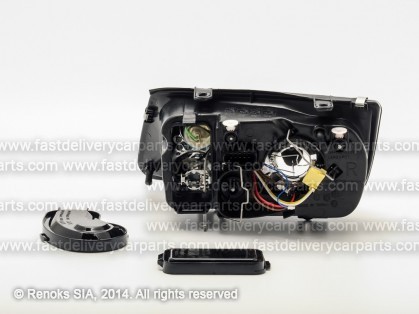 VW Bora 98->05 фара R H3/H4 мануальная/электро DEPO