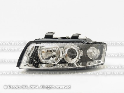 AD A4 01->04 head lamp L H7/H7 electrical DEPO