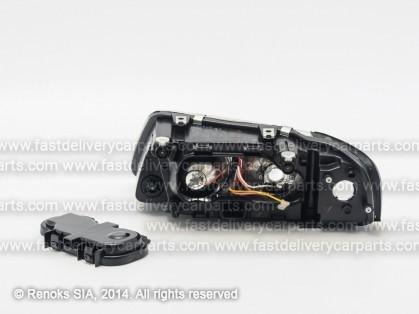 AD A3 00->03 head lamp R H1/H7 manual/electrical DEPO