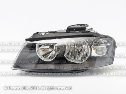 AD A3 03->08 head lamp L H7/H7 DEPO