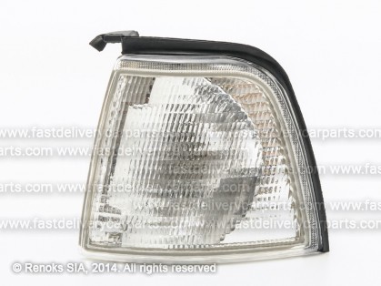 AD 80 91->94 corner lamp white L without bulb holder TYC