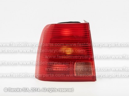 VW Passat 96->00 tail lamp SED L with white backup light DEPO