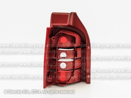 VW Transporter 03->09 tail lamp 1D R white/red without bulb holders TYC