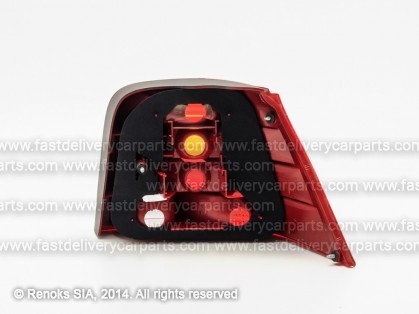 VW Golf 98->03 tail lamp HB L yellow/red DEPO