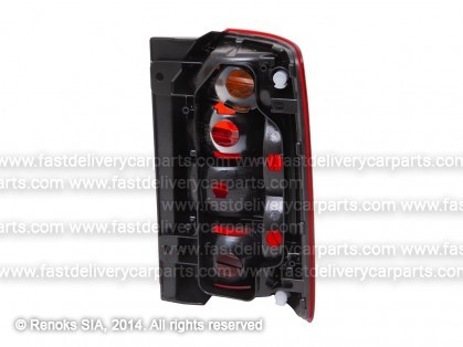 VW Caddy 15->20 tail lamp 1D L P21W/W5W without bulb holders with rear fog lamp DEPO