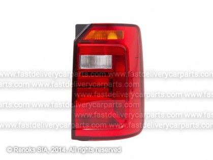 VW Caddy 15->20 tail lamp 1D R P21W/W5W without bulb holders with rear fog lamp DEPO
