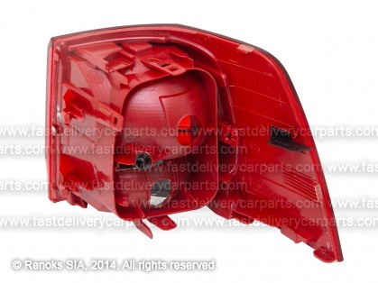 VW Sharan 10-> tail lamp outer L with bulb holders DEPO
