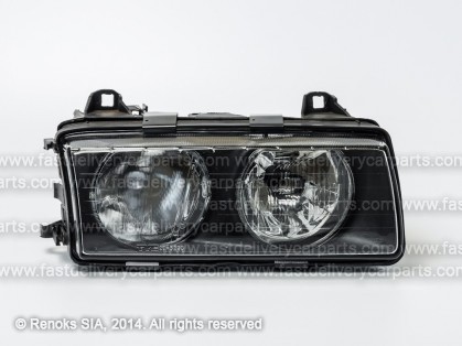 BMW 3 E36 91->98 head lamp R 94->98 H7/H7 type ZKW 94->98 DEPO