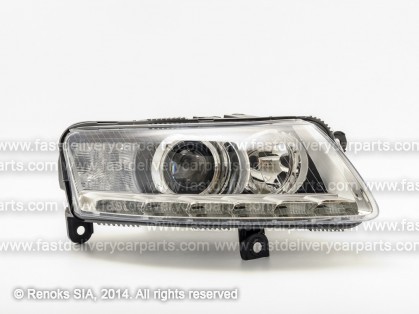 AD A6 08->11 lukturis R D3S/H7/LED ar motoriņu ar dienas gaitas gaismu DEPO
